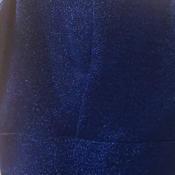 Fashion Nova Sparkly Cobalt Blue Gown - Picture 3 of 3